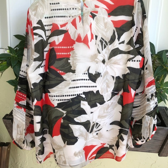 Calvin Klein blouse Size L wear only once - Picture 4 of 8